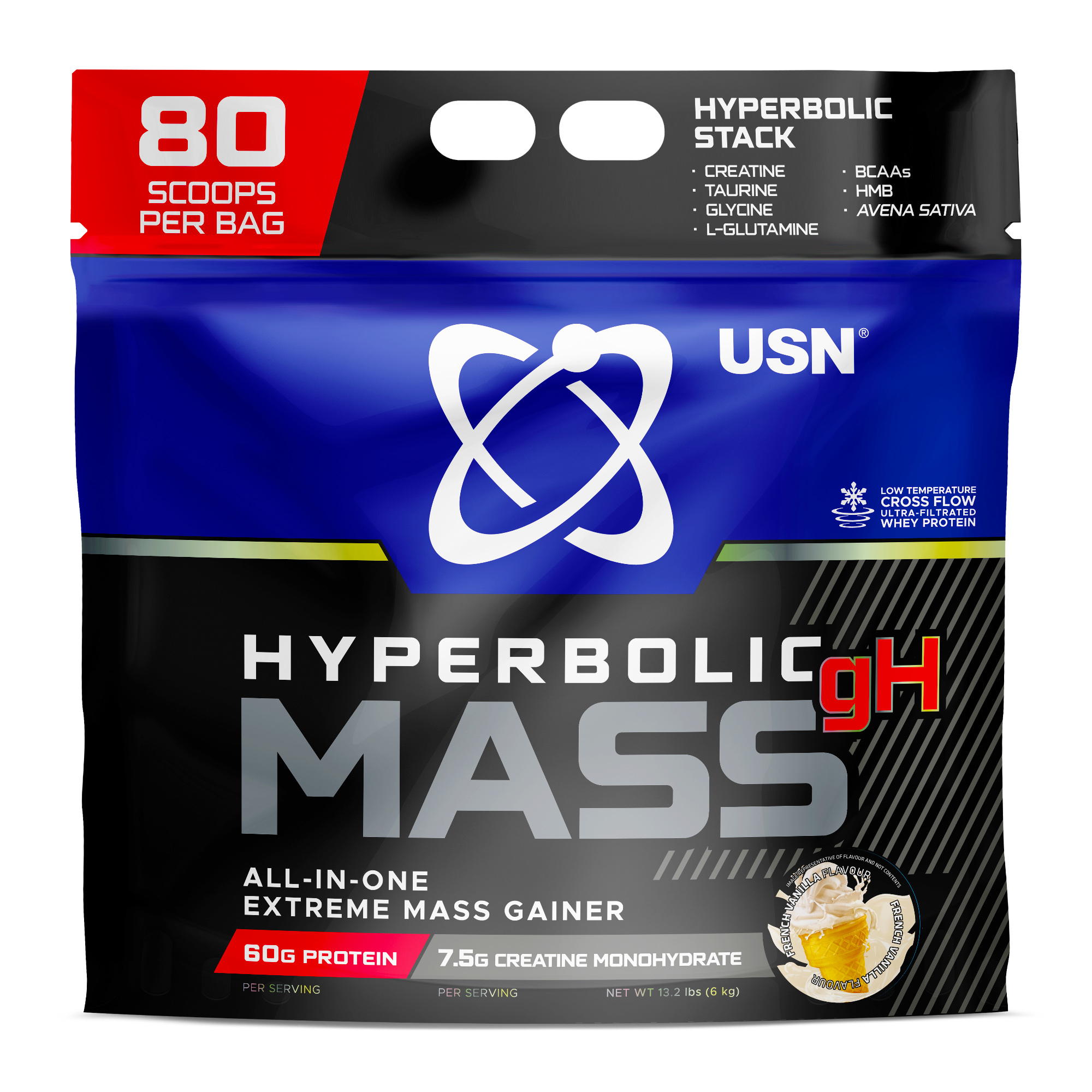 usn hyperbolicmass 6kg vanilka
