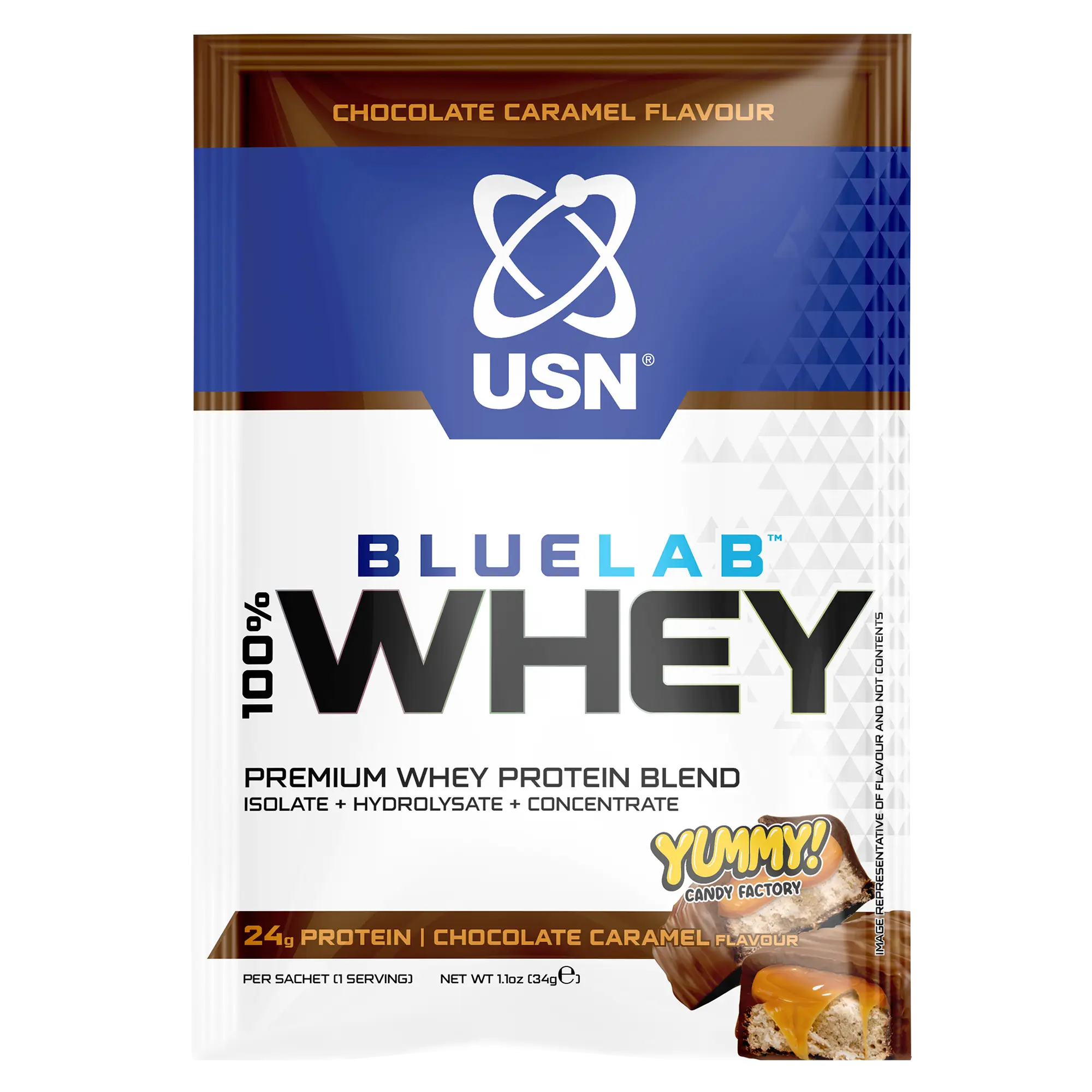 BlueLab Whey Protein vzorka 34g